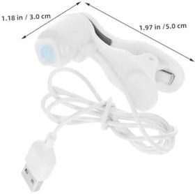 Resim ULDIGI 2 Adet Ekran Tıklayıcı Telefon Ekran Cihazı Dokunma Tıklayıcı Yayın Tıklama Aracı Beyaz 