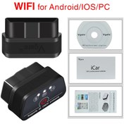 Resim İcar2 Wifi- Vgate İcar 2 Pro Elm327 Bluetooth Obd2 V2.1 Elm 327 V2.1 Android Adaptörü Araba Tarayıcı Obd 2 Otomatik Teşhis Aracı Tarayıcı İcar2 