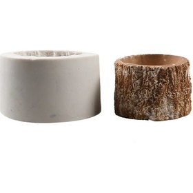 Resim Qingmipy "yeniden Kullanılabilir Silikon Kalıp - Çiçek Saksısı, Sabun Ve Mum Yapımı İçin 2 Farklı Model" 