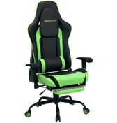 Resim Adore Gaming Combo Profesyonel Oyuncu Ve Çalışma Koltuğu-siyah-yeşil 71x130-139,5x58 Cm Gxyxd 