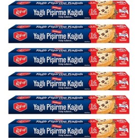 Resim Roll-Up Kesilmiş Pişirme Kağıdı 16 Yaprak 42x37cm 6 Adet 