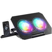 Resim Zrn33 2 Fanlı Standlı Rgb Laptop Soğutucu 1 Adet 