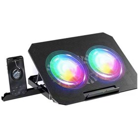 Resim Zrn33 2 Fanlı Standlı Rgb Laptop Soğutucu 1 Adet 