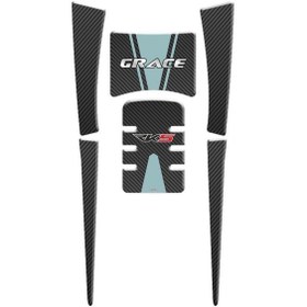 Resim GOGOPREMİUM RKS GRACE 202 160 CC 2022 - 2024 UYUMLU TANK PAD 003 