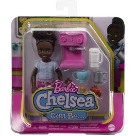 Resim Barbie Chelsea Meslekleri Öğreniyor Bebek Serisi HKD95 