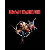Resim Z zepplin Iron Maiden Trooper Büyük Sırt Patch Yama 