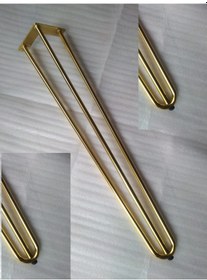 Resim Demontepark Metal Firkete Ayak (Gold renk kaplama) 