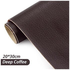 Resim Pu Deri Yamalar Çıkartmalar Kendinden Yapışkanlı Deri Kumaş Yapışkanlı Kanepe 19 10x20cm 5pcs 