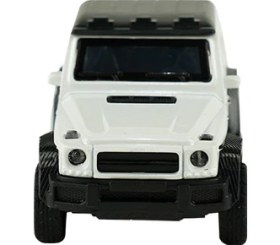 Resim Die Cast 1:32 Sesli ve Işıklı Çek Bırak 4x4 Kamyonet Beyaz 