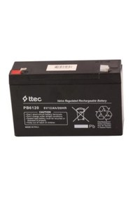 Resim İNFOSTAR Ttec Smoby Quad Rally Akülü Motor Için Uyumlu - Akü 6V 12AH - 6 Volt 12 Amper Kuru Tip Akü Batarya P 