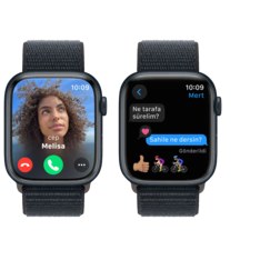 Resim Apple Watch S9 41mm Gece Yarısı S 