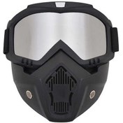 Resim Dancemonkey Yol Sürme Rüzgar Motosiklet Maskesi Hava Gümüş Gözlüğü Evrensel Geçirmez Çıkarılabilir Cbtx Açık 