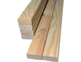 Resim Barış Dizayn Çam Masif Silinmiş Kuru Tahta Hobi Çıta Oval Kenar 3,5 x 1,5cm - Uzunluk Seçimli 