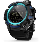 Resim Hosioe MK16 Akıllı Saat Askeri Ordu Dayanıklı Erkek Kadın Saat 12 Ay Pil Ömrü IP67 / 5ATM Su Geçirmez EL Aydınlık Spor BT Akıllı Saat Pedometre Aktivite Fitness Takipçisi Uzaktan Kamera Alarm Hafta 