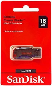 Resim SanDisk Cruzer Blade 16GB USB 2.0 Flash Bellek - SDCZ50-016G-B35 
