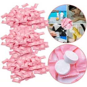 Resim Willowhaven 40 Adet Yumuşak Sıkıştırılmış Havlu - Seyahat Taşınabilir Non-woven Yüz Havluları 