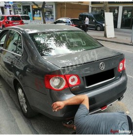 Resim Vw Jetta Mk5 Spoiler Bagaj Üstü Çıta. Parlak Siyah 2005-2010 