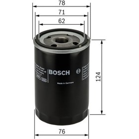 Resim Bosch Yağ Filtresi Mercedes W201 190E-230E 84-93 C124 S124 W124 85-93 R107 R129 W126 0451103105 