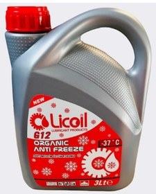 Resim Licoil Antifriz G12 Kırmızı 3Lt -37C 3Kg-15Kg-16Kg Mevcut 