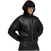 Resim Puma Dare To Puffer Jacket Kadın Günlük Mont 63217301 Siyah Siyah 