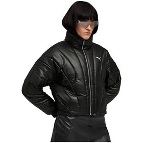 Resim Puma Dare To Puffer Jacket Kadın Günlük Mont 63217301 Siyah Siyah 