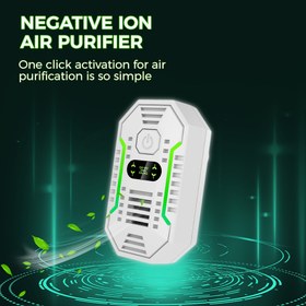 Resim Ev Negatif İyon Hava Temizleyici, Mini Negatif İyon Filtresi, Düz Fiş Filtresi, Küçük Alanlar İçin Sessiz Hava Filtresi, Yatak Odası, Ofis, Mutfak, Taşınabilir Hava Temizleyici, Koku, Toz, Evcil Hayvan, Mini Hava Temizleyici 