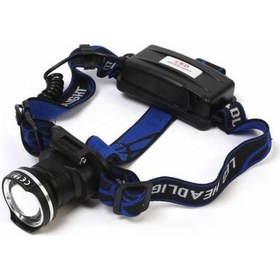 Resim F.b.ı F-823 Xlm T6 Led Su Geçirmez Şarjlı Kafa Lambası Pop Çok Renkli 