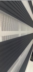 Resim Pileli Antrasit Zebra Stor Kaliteli Güneşlik Perde STB-131 Gri 130 x 260 