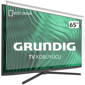 Resim Bestekran Grundig Uyumlu 65GEU7900B TV Ekran Koruyucu - Grundig Uyumlu 65" inç Ekran Koruyucu 65 GEU 7900 B 
