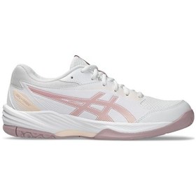 Resim Asics Gel-task 4 Kadın White/guava Voleybol Ayakkabısı 1072a106-105 White/guava 