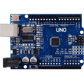Resim Sineparelektronik-Arduino Uno R3 Klon Usb Chip Ch340 + Usb Kablo Hediyeli 