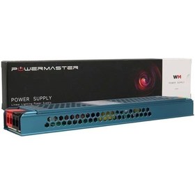 Resim Powermaster Pm-26831 12 Volt 12.5 Amper 150 Watt Slim Metal Kasa Adaptör 238x50x23mm 