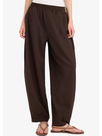 Resim Defacto Coool Balloon Fit Normal Bel Pantolon F3375ax25smbn207 Kahve 