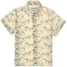 Resim U.s. Polo Assn. Erkek Çocuk Taş Gömlek Kısa Kollu 50307981-vr049 Tas Taş Rengi 