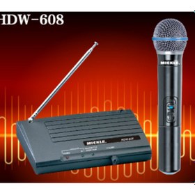 Resim Mickle Hdw608 El Telsiz Mikrofon 