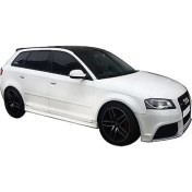 Resim XPower Audi A3 8p 2005 - 2008 Rs3 Dört Kapı Yan Marşpiyel Seti (Plastik) 