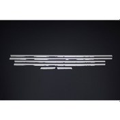 Resim Vw Volkswagen Golf 6 Hb/sw Uyumlu Cam Çıtası 6 Parça 2010-2013 Paslanmaz Krom 