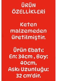 Resim Toyaso Gryffindor 02 Beyaz Bez Çanta Uzun Saplı Alışveriş Çantası Plaj Çantası Beyaz 