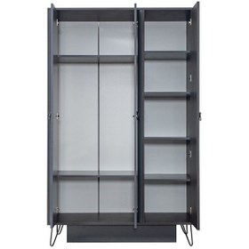 Resim Black New Genç Odası, Dolap Karyola Komodin Şifonyer (512891052) Antrasit 