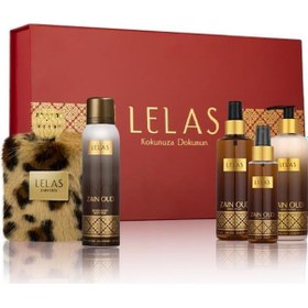 Resim Lelas 1554 Zain Oud Unisex Parfüm Seti 