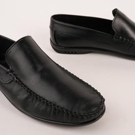 Resim Muggo WİLLS Hakiki Deri Bağcıksız Erkek Günlük Klasik Loafer Ayakkabı 