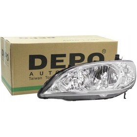 Resim Ön Sol Far Lambası Honda Cıvıc Sedan 2003 2004 2005 Depo 