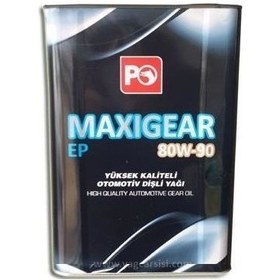 Resim Petrol Ofisi Maxigear Ep 80W90 Teneke 16 Kg (18 Litre) 