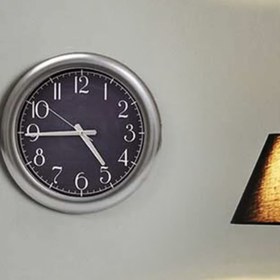 Resim Klik Felix Duvar Saati - Gri - 37 cm 