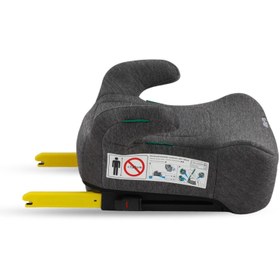 Resim Kraft Lord Fix I-Size 15-36 kg Yükseltici Oto Koltuğu - Gri - Gri / Standart 