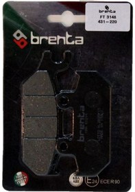 Resim Yamaha Xt 600 E Brenta Ön Fren Balata 