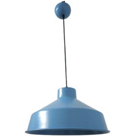 Resim Rys Retro Metal Mavi Dekoratif Tekli Kafe Mutfak Çocuk Odası Sark (536632940) 