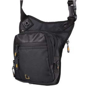 Resim Bagacar Mg1029 Siyah Bel Bacak Bağlamalı Ve Motorcu Çantası 