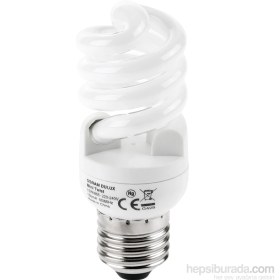 Resim Osram Enerji Tasarruflu Spiral Ampul 15W-865 E27 