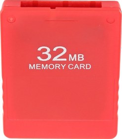 Resim Kosona Ps2 Oyun Bellek Kartı 32mb - Fmcb1.966 Uyumlu, Tüm Versiyonlar İçin, Hızlı Veri Saklama, Kırmızı 